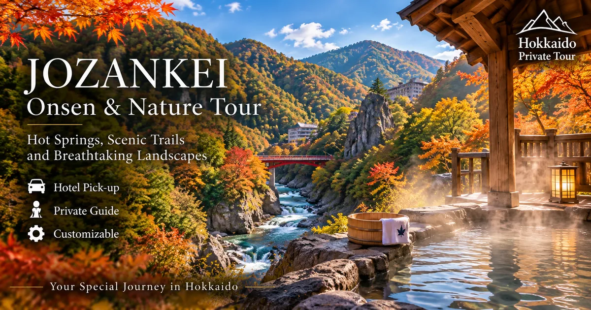 Jozankei Private Onsen & Scenic Tour private tour in Hokkaido